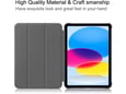 Maska za iPad A16 (2025) na preklop Tablet Stripes roze