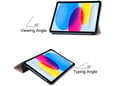 Maska za iPad A16 (2025) na preklop Tablet Stripes roze