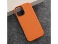 Maska za iPhone 17 narandžasto Beautiful Shine Leather