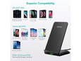 Bežični punjač i drzač Choetech T524 S 10W Fast Charger