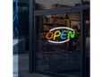 NEON svetleci reklamni znak Open