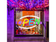 NEON svetleci reklamni znak Open