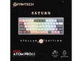 Tastatura Mehanicka Gaming Fantech MK912 RGB ATOM PRO63 Wireless Saturn (blue switch)