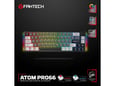 Tastatura Mehanicka Gaming Fantech MK919 Atom PRO66 crna (Red switch)