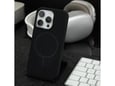 Maska za iPhone 16e midnight black Mag Case Nanobit Pure