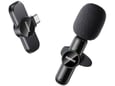 Bezicni mikrofon Lavalier REMAX K09 1u1 za mobilni telefon Type-C crni