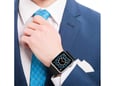 Silikonska narukvica za Apple Watch sa magnetom crno bordo 38/ 40/ 41 mm