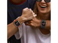 Silikonska narukvica za Apple Watch sa magnetom crno bordo 38/ 40/ 41 mm