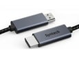 Kabel Syntech HDMI na HDMI 4K braided (2 komada) crni