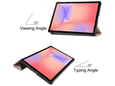 Maska za Samsung Tab S10 Lite/ X406B na preklop Tablet Stripes roze