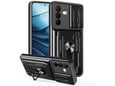 Maska za Samsung A37 5G/ A376B Titan Ring Wallet crna