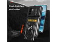 Maska za Samsung A37 5G/ A376B Titan Ring Wallet crna