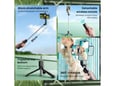 Stativ Tripod Wireless + Selfie Stick REMAX P16 0.8m crni