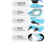 Led lampa za mikroskop RL-033M plava