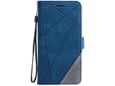 CHAMELEON preklopna torbica za Samsung Galaxy A37 5G, modra, WLGO-Lines