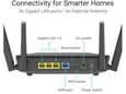 ASUS usmerjevalnik RT-AX52 Pro, WiFi 6, dual band, AX3000, mesh, 4-port, 90IG08T0-MO3H10