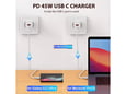 LDNIO USB-C na USB-C kabl A2526C