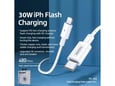 Remax Data kabl RC-183i Type-C na Lightning PD 30 W 2 m beli