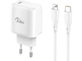 Konfulon Kućni punjač Joko JK91 + DC66 PD 20 W Lightning beli