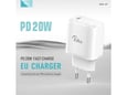 Konfulon Kućni punjač Joko JK91 + DC66 PD 20 W Lightning beli