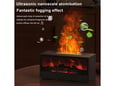 Difuzer Fireplace sa LED kaminom beli