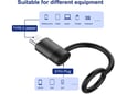 LDNIO Adapter Type-C na Lightning LC260 crni