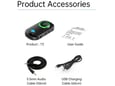 Bluetooth audio player T3 crni