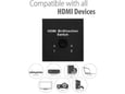 HDMI 2.0 switch 2 porta 4K