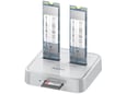 Maiwo Docking station K3016SD USB-C na 2x M.2 NVMe/SATA sa SD čitačem beli