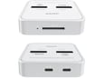 Maiwo Docking station K3016SD USB-C na 2x M.2 NVMe/SATA sa SD čitačem beli