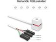 JWD Naponski prekidač Power ON/OFF beli