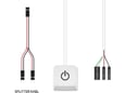 JWD Naponski prekidač Power ON/OFF beli