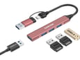 Canyon USB hub DS-02 4 porta USB-A USB-C