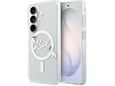 KARL LAGERFELD ovitek za MagSafe Samsung Galaxy S26 Plus 5G, prozoren