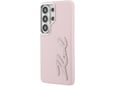 KARL LAGERFELD ovitek za Samsung Galaxy S26 Ultra 5G, roza