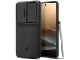 SPIGEN ovitek za silikonski Hybrid Optik Armor Samsung Galaxy S26 Ultra 5G, črn