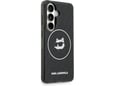 KARL LAGERFELD ovitek za MagSafe Samsung Galaxy S26 5G, črn