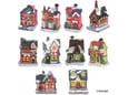 Novogodišnji ukras Figurica Kućica LED EL