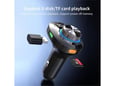 Bluetooth FM transmiter C18 LED crni