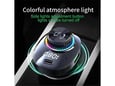 Bluetooth FM transmiter C18 LED crni