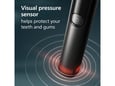 PHILIPS sonična električna zobna ščetka Sonicare Advanced Clean, črna, HX3792/11