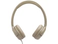 JBL žične naglavne slušalke z mikrofonom TUNE 530 USB-C, bež