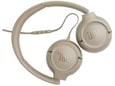 JBL žične naglavne slušalke z mikrofonom TUNE 530 USB-C, bež