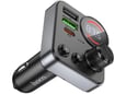 HOCO E86 FM Transmiter, bluetooth, prostoročna naprava + avtopolnilec 48W USB A 18W in USB-C 30W
