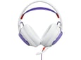 JBL žične naglavne slušalke z mikrofonom JBL Quantum 250, bela/vijolična