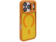CHAMELEON ovitek za gumiran TPU Magnetic Blur Apple iPhone 17 Pro, oranžen