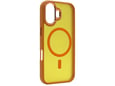 CHAMELEON ovitek za gumiran TPU Magnetic Blur Apple iPhone 17, oranžen