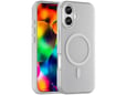 CHAMELEON ovitek za gumiran TPU Magnetic Frost Apple iPhone 16, bel