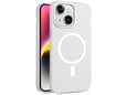 CHAMELEON ovitek za gumiran TPU Magnetic Frost Apple iPhone 15, bel