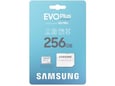 SAMSUNG microSD kartica EVO Plus, 256 GB, z adapterjem SD